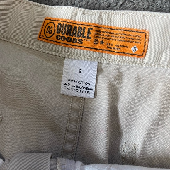 DG Durable Goods Khaki Skirt - Picture 3 of 8